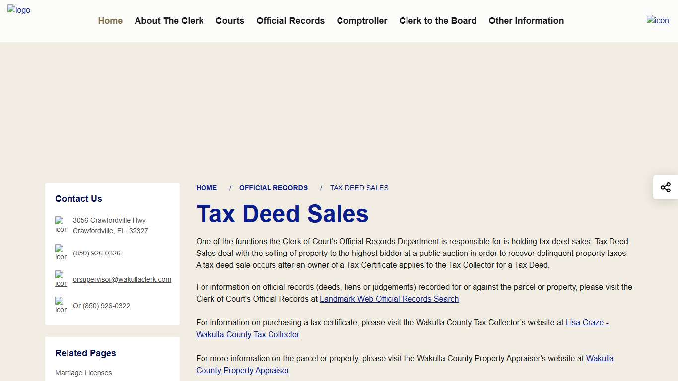 Wakulla County Clerk, FL